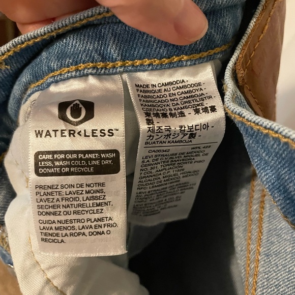 Women’s Levi’s 501 Skinny Jeans - Picture 4 of 9